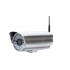 Wireless 1/4 CMOS Bullet IP Camera with Wifi Infrared Mobile Access and Snapshot